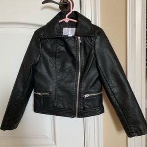 Black Pleather Jacket